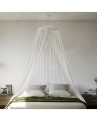 Moustiquaire pour lit 220 maille blanc 56x56x220 cm | Mobilier & Déco