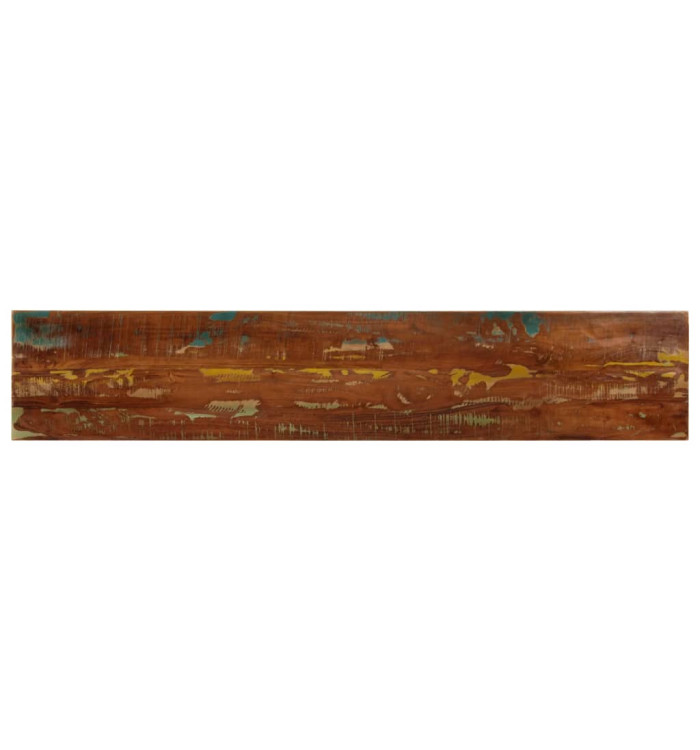 Dessus de table 140x20x2,5cm rectangulaire bois massif récupéré | Mobilier & Déco