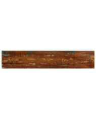 Dessus de table 140x20x2,5cm rectangulaire bois massif récupéré | Mobilier & Déco