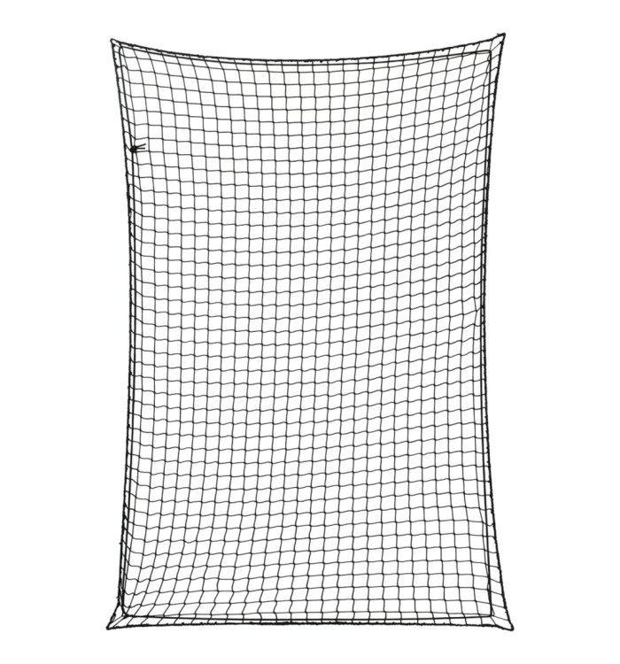 Filet pour remorque avec corde élastique noir 2,2x1,5 m PP | Mobilier & Déco