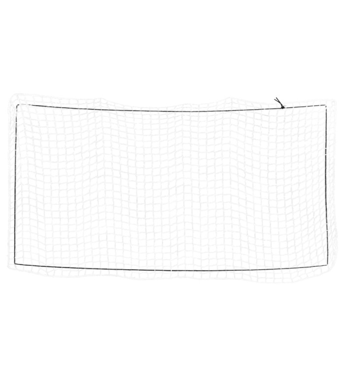 Filet pour remorque avec corde élastique blanc 6x3 m PP | Mobilier & Déco