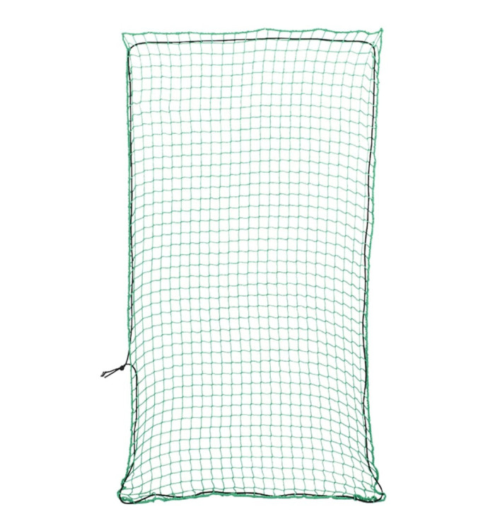 Filet pour remorque avec corde élastique vert 4x2 m PP | Mobilier & Déco