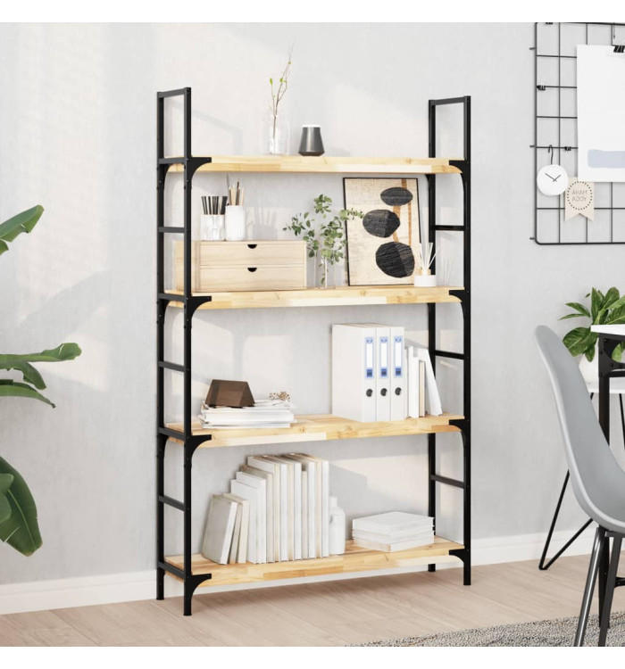 Étagères flottantes 3 pcs 100x20x4 cm acacia massif non traité | Mobilier & Déco