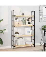 Étagères flottantes 3 pcs 100x20x4 cm acacia massif non traité | Mobilier & Déco