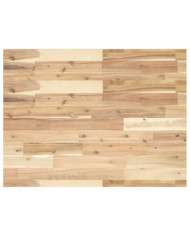 Dessus de bureau non traité 100x60x2 cm bois d'acacia massif | Mobilier & Déco