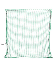 Filet pour remorque avec corde élastique vert 3x3 m PP | Mobilier & Déco