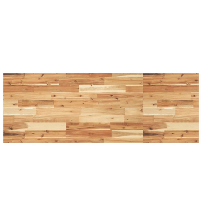 Dessus de bureau fini à l'huile 140x50x2cm bois d'acacia massif | Mobilier & Déco