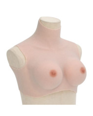 Plastron en silicone caucasien coupe D | Mobilier & Déco