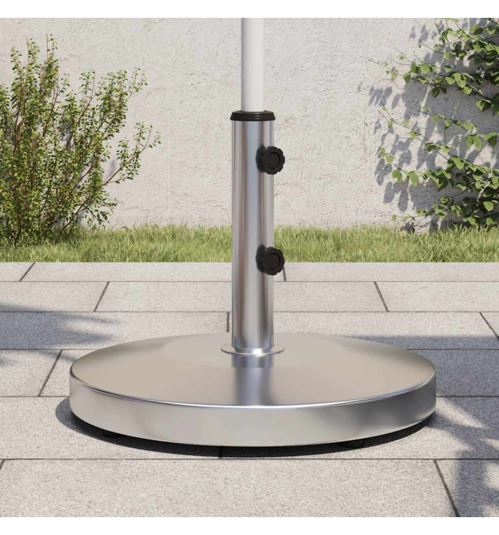 Base de parasol pour mâts Ø32/38/48 mm 25 kg rond | Mobilier & Déco