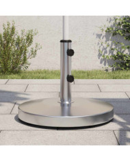 Base de parasol pour mâts Ø32/38/48 mm 25 kg rond | Mobilier & Déco
