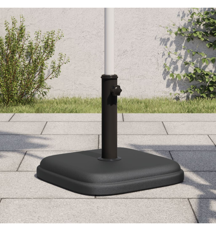 Base de parasol pour mâts Ø32/35/38 mm 11 kg carré | Mobilier & Déco