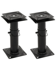Piédestaux de siège bateau 2 pcs siège pivotant à 360° réglable | Mobilier & Déco