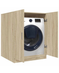 Meuble pour machine à laver chêne sonoma 70,5x71,5x91,5 cm | Mobilier & Déco