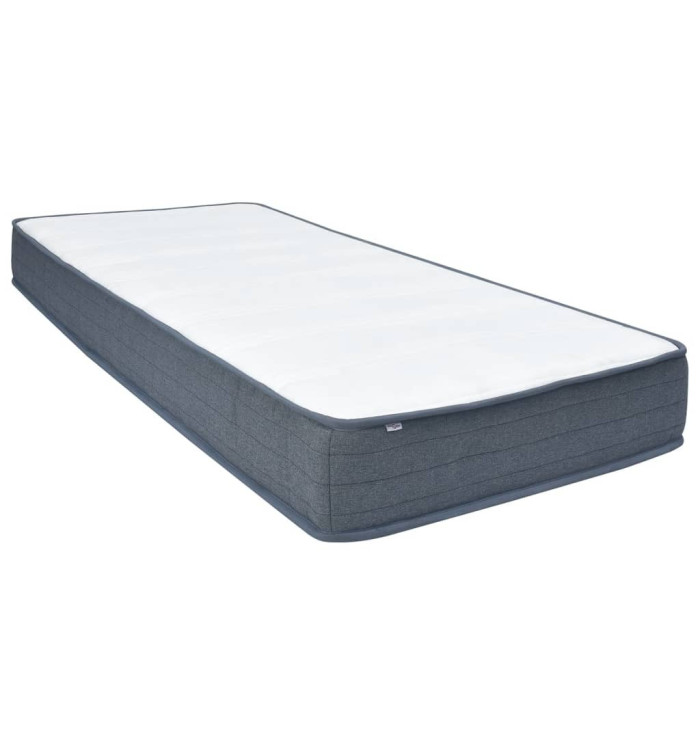 Matelas de sommier à lattes 160x80x20 cm tissu | Mobilier & Déco