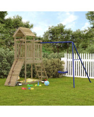 Aire de jeux d'extérieur bois de pin imprégné | Mobilier & Déco