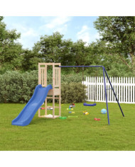 Aire de jeux d'extérieur bois de pin massif | Mobilier & Déco