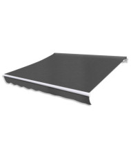 Auvent pliable manuel 300 cm Anthracite | Mobilier & Déco