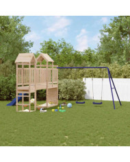 Aire de jeux d'extérieur bois de pin massif | Mobilier & Déco