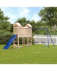 Aire de jeux d'extérieur bois de pin massif | Mobilier & Déco