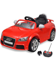 Voiture avec télécommande pour enfants Audi TT RS Rouge | Mobilier & Déco