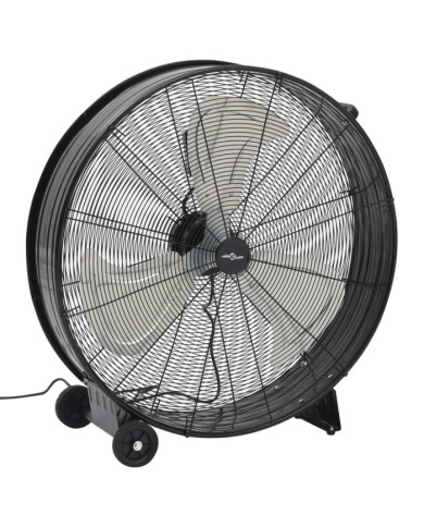 Ventilateur à tambour industriel 77 cm 187,7 W Noir | Mobilier & Déco