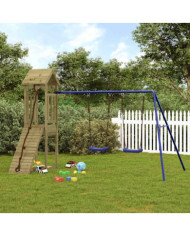 Aire de jeux d'extérieur bois de pin imprégné | Mobilier & Déco