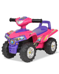 VTT pour enfants avec son et lumière Rose et violet | Mobilier & Déco