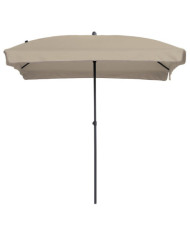 Madison Parasol de jardin Patmos Luxe rectangulaire 210x140 cm écru | Mobilier & Déco