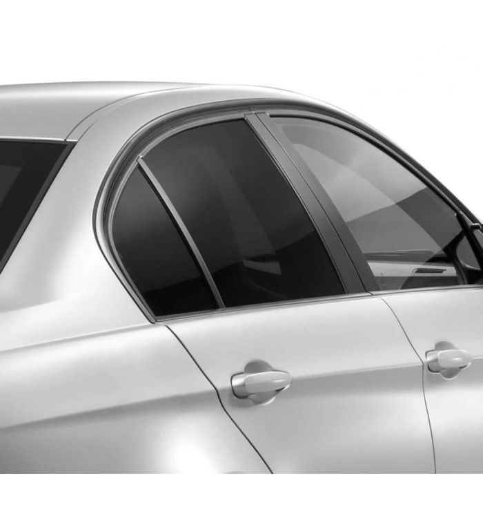 Carpoint Film de fenêtre statique 200x76 cm Noir | Mobilier & Déco