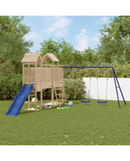 Aire de jeux d'extérieur bois de pin massif | Mobilier & Déco