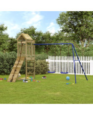 Aire de jeux d'extérieur bois de pin imprégné | Mobilier & Déco