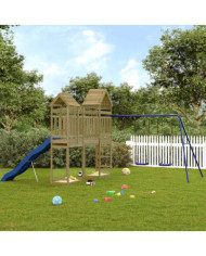 Aire de jeux d'extérieur bois de pin imprégné | Mobilier & Déco
