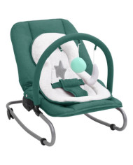 Transat pour bébé Vert Acier | Mobilier & Déco