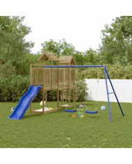 Aire de jeux d'extérieur bois de pin imprégné | Mobilier & Déco