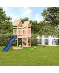 Aire de jeux d'extérieur bois de pin massif | Mobilier & Déco