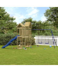 Aire de jeux d'extérieur bois de pin imprégné | Mobilier & Déco