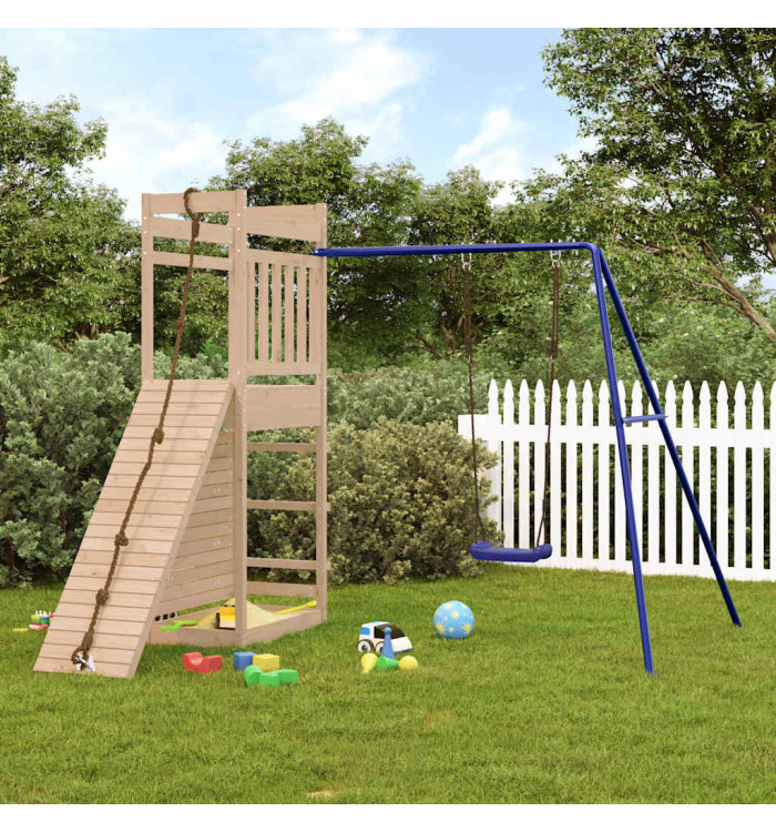 Aire de jeux d'extérieur bois de pin massif | Mobilier & Déco