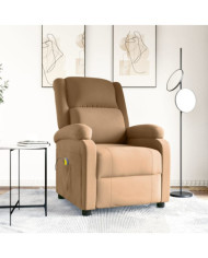 Fauteuil de massage Marron Velours | Mobilier & Déco