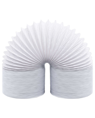 Conduit d'échappement PVC 6 m 12,5 cm | Mobilier & Déco