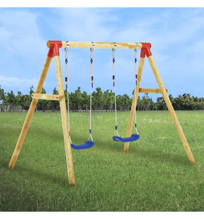 Ensemble de balançoire 230x130x166 cm Pinède | Mobilier & Déco