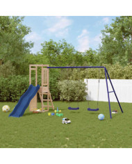 Aire de jeux d'extérieur bois de pin massif | Mobilier & Déco