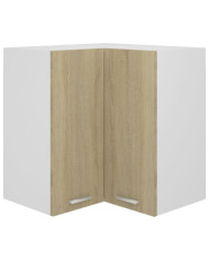 Armoire d'angle suspendue "Lyon" Chêne sonoma | Mobilier & Déco