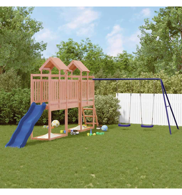 Aire de jeux d'extérieur bois massif de douglas | Mobilier & Déco