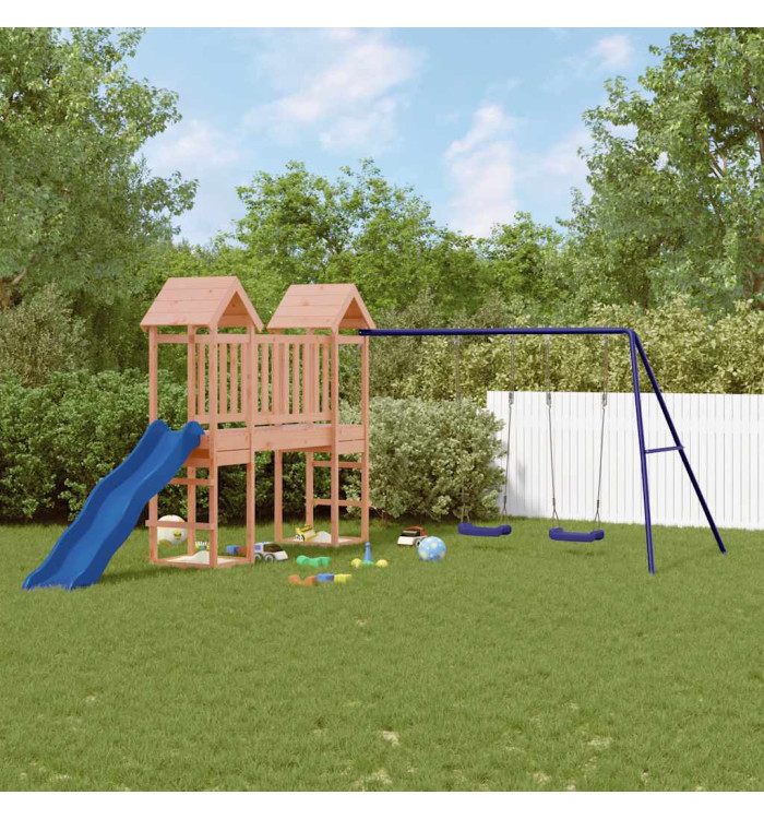Aire de jeux d'extérieur bois massif de douglas | Mobilier & Déco