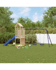 Aire de jeux d'extérieur bois de pin massif | Mobilier & Déco