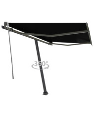 Auvent automatique sur pied 350x250 cm Anthracite | Mobilier & Déco