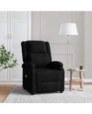 Fauteuil de massage Noir Tissu | Mobilier & Déco