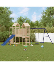 Aire de jeux d'extérieur bois de pin massif | Mobilier & Déco