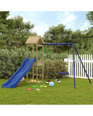 Aire de jeux d'extérieur bois de pin imprégné | Mobilier & Déco