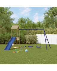 Aire de jeux d'extérieur bois de pin imprégné | Mobilier & Déco